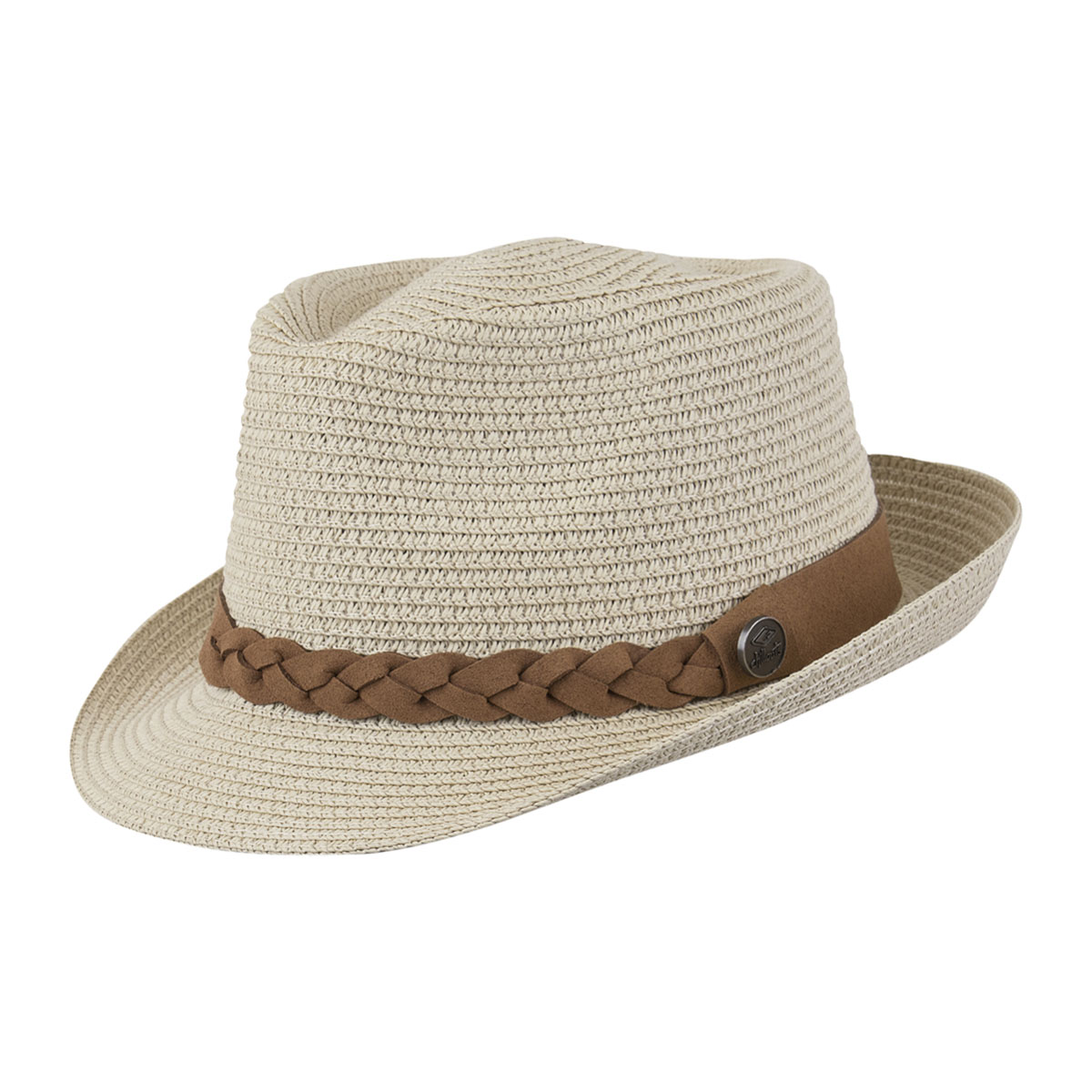 Chillouts Unisex Sommer Hut Waterloo City Fedora Trilby Damen Herren schwarz
